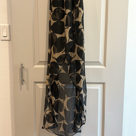 Sheer Lady Bird dress high-low no slip included size small - Picture 3 of 4